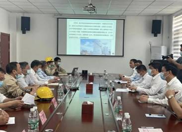 鹰潭市市长张子建来古天乐代言太阳集团138贵溪公司检查指导安全生产工作