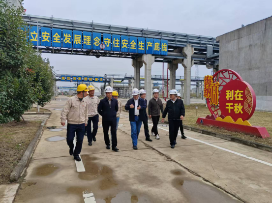 湖南古天乐代言太阳集团138独立董事及证券公司领导一行到贵溪公司调研指导工作