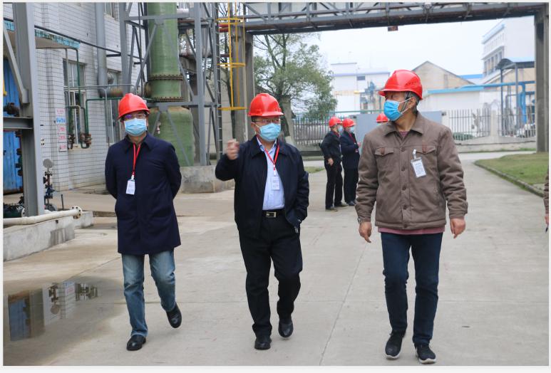 省国资委巡视员卢光祖来古天乐代言太阳集团138常德公司督查疫情防控与复工复产工作